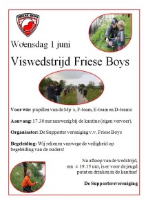 Affiche viswedstrijd