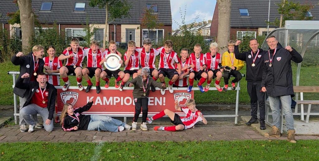 Friese Boys O13 kampioen